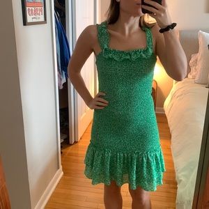 Green floral dress by LIKELY